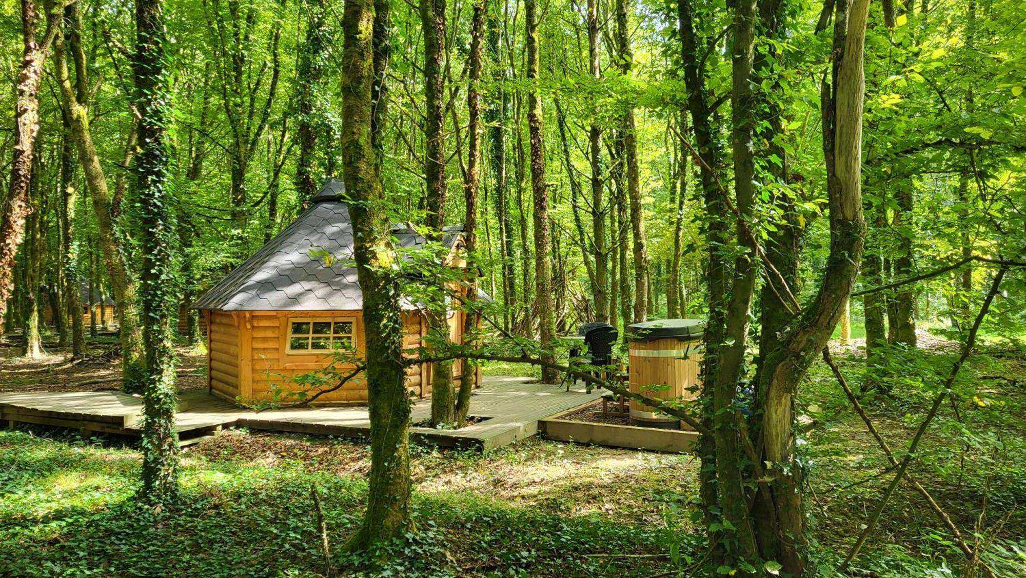 Le Domaine Insolite De Broceliande Paimpont Exteriör bild